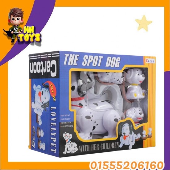 كلب و اولادة