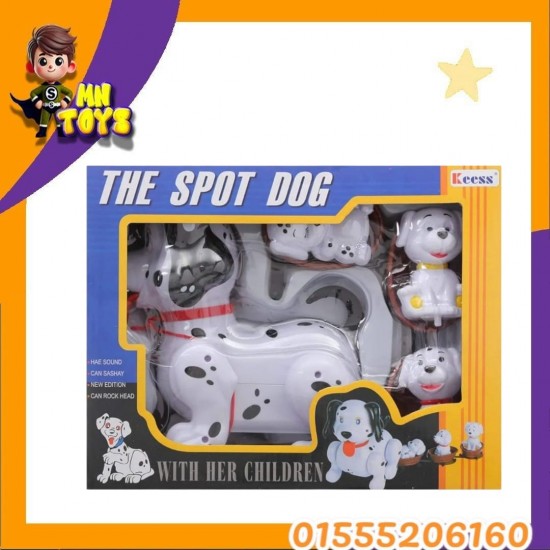 كلب و اولادة