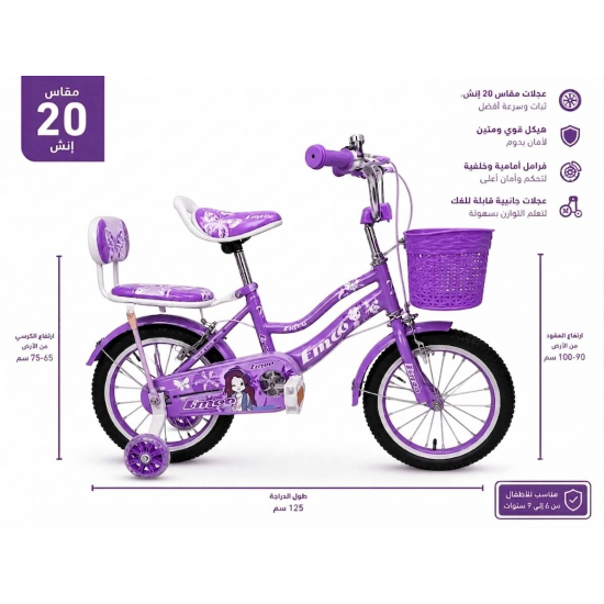 عجلة مقاس 20